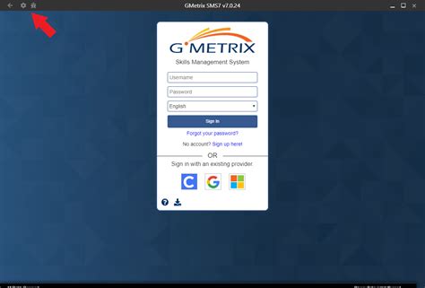 gmetrix admin|gmetrix admin account setup.